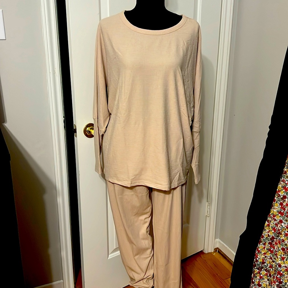 Light Mocha Loungewear Set